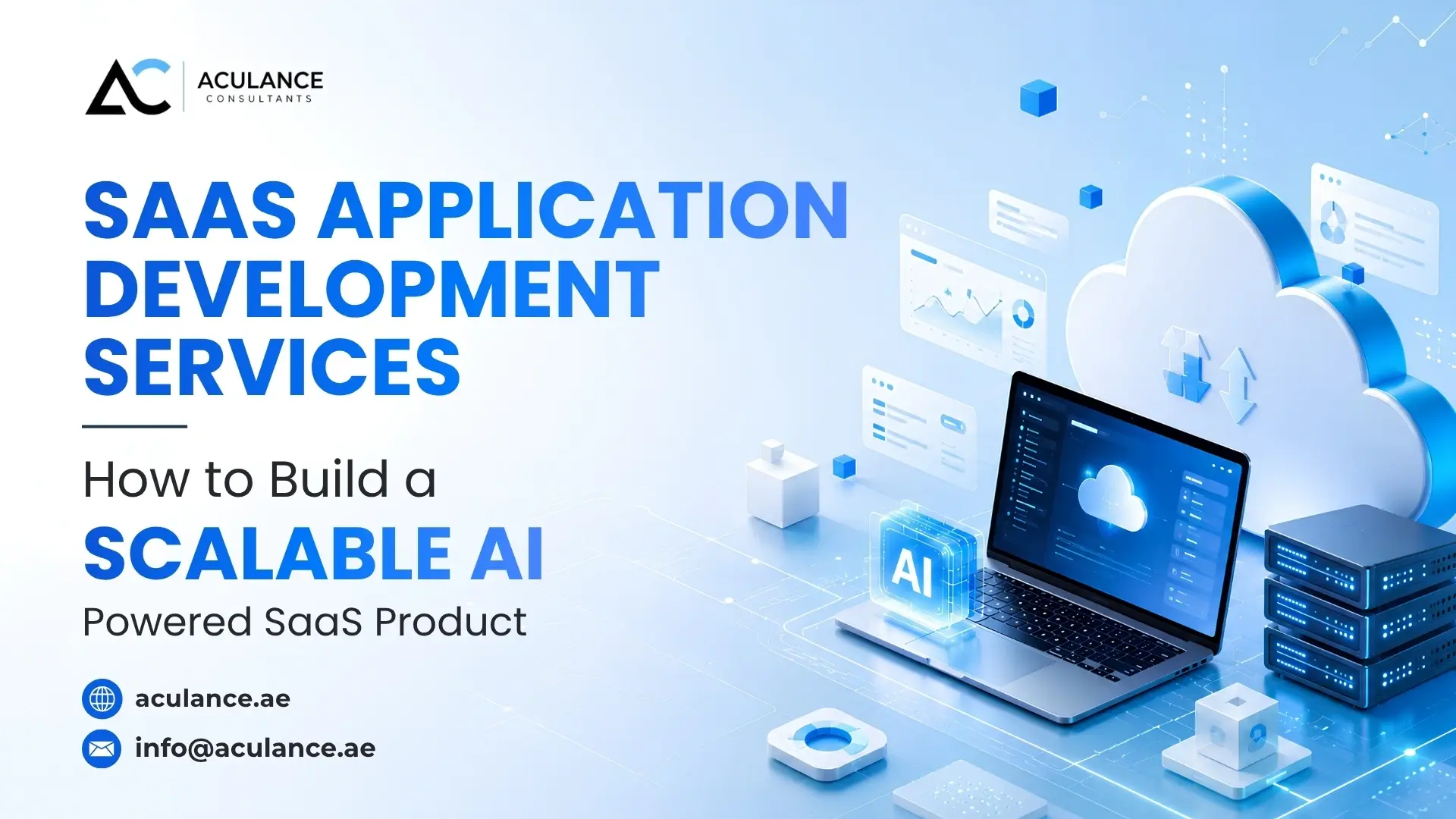 SaaS Application Development Services How to Build a Scalable AI-Powered SaaS Product