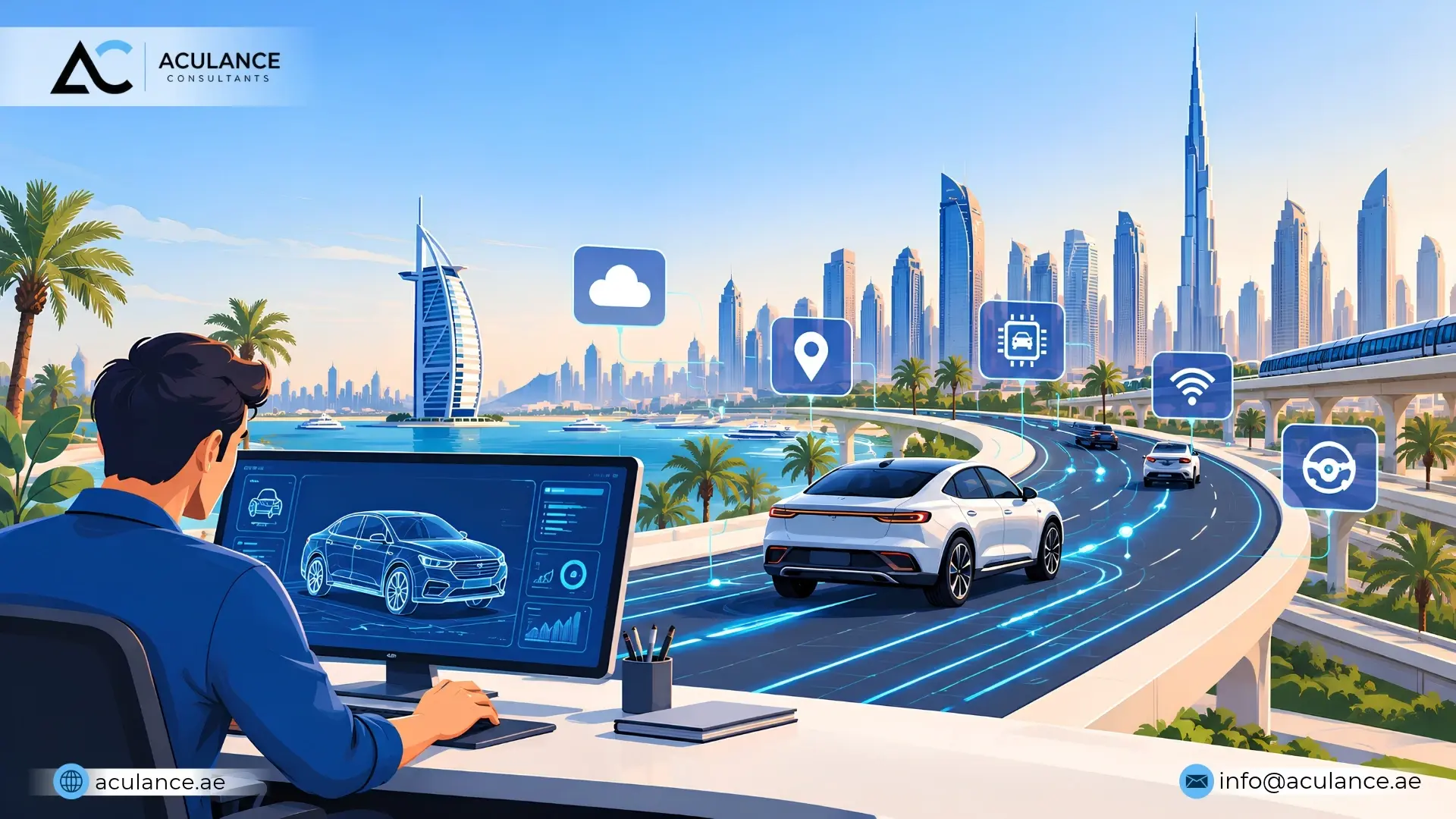 How Automotive Software Development Is Transforming the UAE Mobility Industry